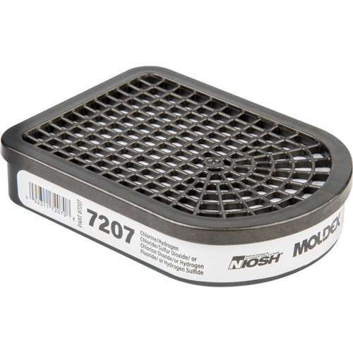 Cartouche pour respirateur semi-rectangulaire, Cartouche gaz/vapeur, Gaz acide Solutions industrielles ALPHA