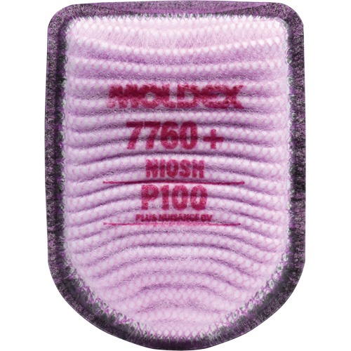 Filtre pour respirateur semi-rectangulaire avec IonicAir Filtration Technology, Filtre contre les particules avec suppresion de vapeurs nuisibles, Vapeurs organiques/P100+ Solutions industrielles ALPHA