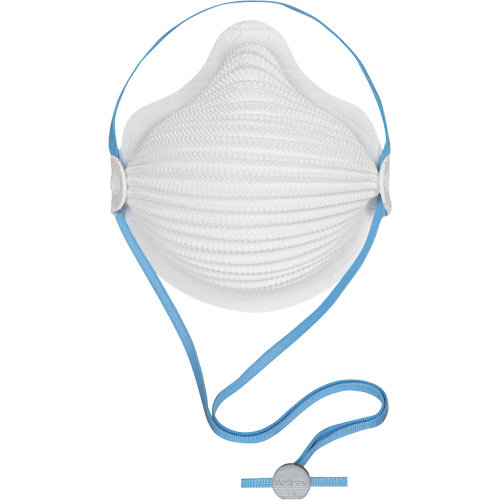 Respirateur jetable de la s&eacute;rie AirWave 4600 avec SmartStrap, N95, Certifi&eacute; NIOSH, Moyen/grand Solutions industrielles ALPHA