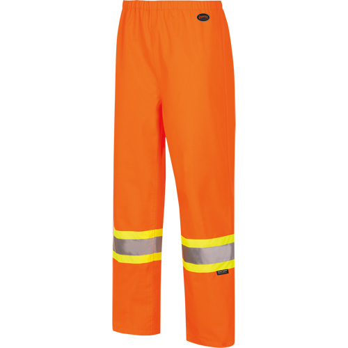 5627W Women's Waterproof Bib Pants, Polyester/Polyurethane, X-Small, High Visibility Orange Solutions industrielles ALPHA
