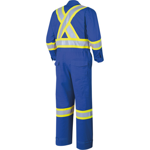 7704T Combinaison anti-arc &eacute;lectrique FR-Tech, Taille 40 (grand taille), Bleu royal, 10 cal/cm² Solutions industrielles ALPHA