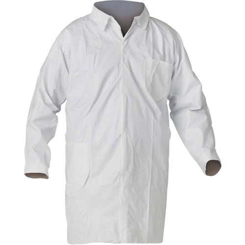 KleenGuard A40 Lab Coat, X-Large, White Solutions industrielles ALPHA