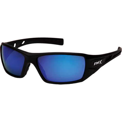 Lunettes de s&eacute;curit&eacute; Velar, Lentille Miroir bleu, ANSI Z87+/R&eacute;pond ou surpasse la norme CSA Z94.3 Solutions industrielles ALPHA