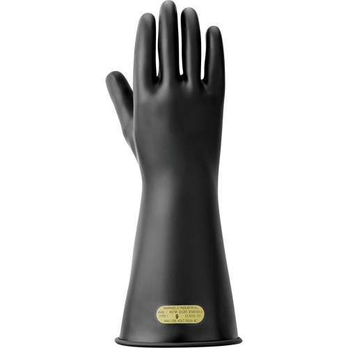 Gants isolants pour travaux &eacute;lectriques, ASTM classe 00, Taille 8,5, 14" lo Solutions industrielles ALPHA