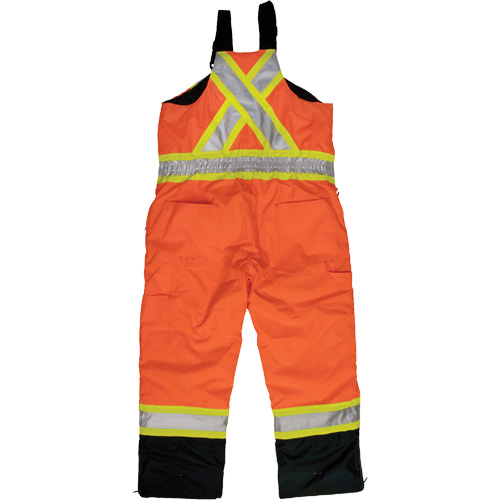 Salopette de s&eacute;curit&eacute; isolante en tissu ind&eacute;chirable, Polyester, T-petit, Orange haute visibilit&eacute; Solutions industrielles ALPHA