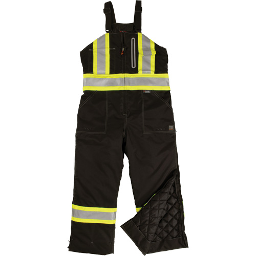 Salopette de s&eacute;curit&eacute; isolante en tissu ind&eacute;chirable, Polyester, T-petit, Noir Solutions industrielles ALPHA