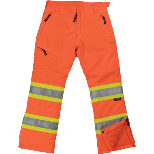 Womens Insulated Flex Safety Pant, Polyester, Large, High Visibility Orange Solutions industrielles ALPHA