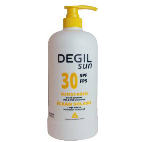 &eacute;cran solaire, FPS 30, Lotion Solutions industrielles ALPHA