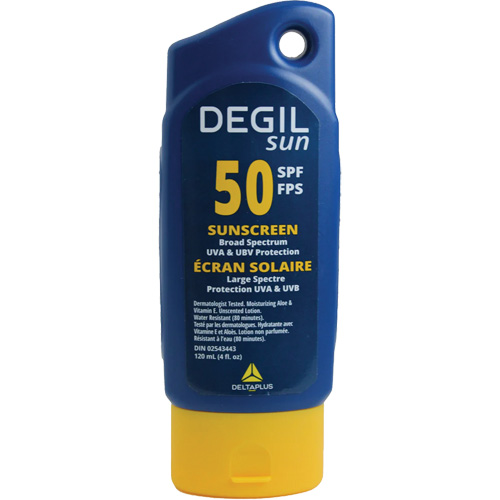 Sunscreen, SPF 50, Lotion Solutions industrielles ALPHA