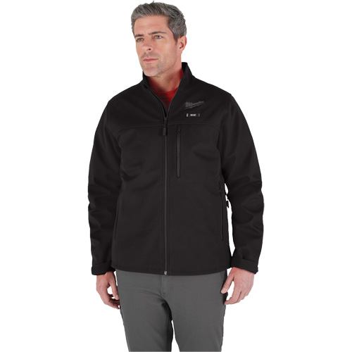 Manteau chauffante M12 ToughShell (manteau seulement), Hommes, Grand, Noir Solutions industrielles ALPHA