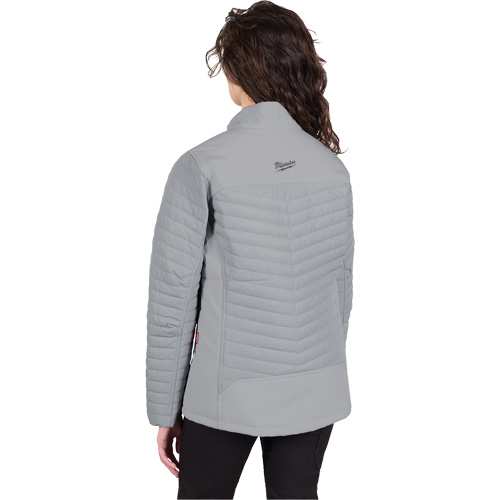 Manteau chauffant M12 Axis avec pile, Femmes, Petit, Gris Solutions industrielles ALPHA
