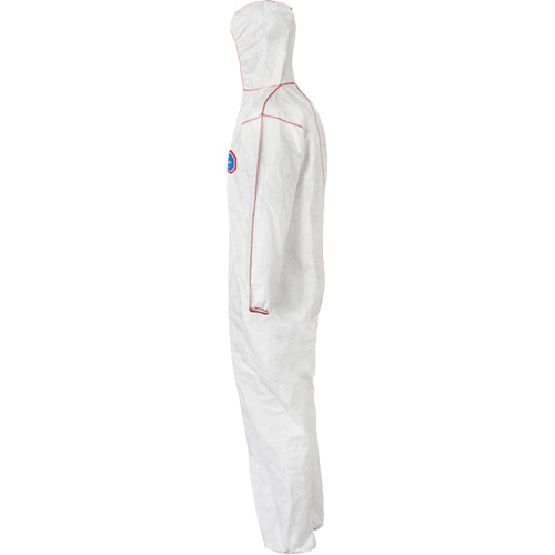 Combinaisons SFR avec cagoule, Moyen, Blanc, Tyvek 400 Solutions industrielles ALPHA