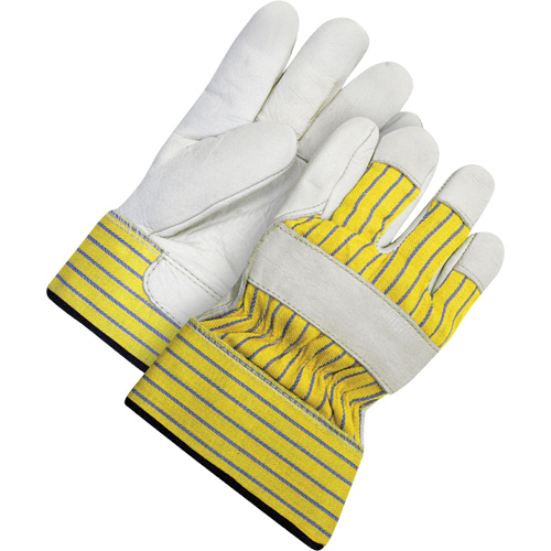 Lined Fitter's Gloves with Safety Cuff, 2X-Large, Grain Cowhide Palm, Acrylic-Pile Inner Lining Solutions industrielles ALPHA