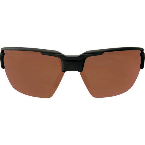 Lunettes de s&eacute;curit&eacute; Pumori, Lentille Cuivre, Anti-&eacute;gratignures/Polaris&eacute;, ANSI Z87+/MCEPS GL-PD 10-12/R&eacute;pond ou surpasse la norme CSA Z94.3 Solutions industrielles ALPHA