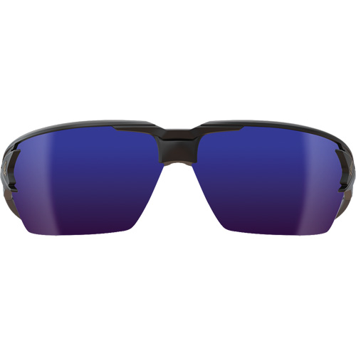 Pumori Safety Glasses, Blue Mirror Lens, Anti-Scratch, ANSI Z87+/MCEPS GL-PD 10-12/Meets/Exceeds CSA Z94.3 Solutions industrielles ALPHA