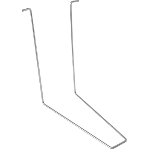 Berme &agrave; support en fil m&eacute;tallique, Capacit&eacute; 479 gal. US, 8' la x 10' lo x 12" h, Support en L Solutions industrielles ALPHA