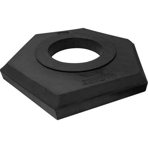 Rubber Channelizer Base, 15 lbs. Solutions industrielles ALPHA