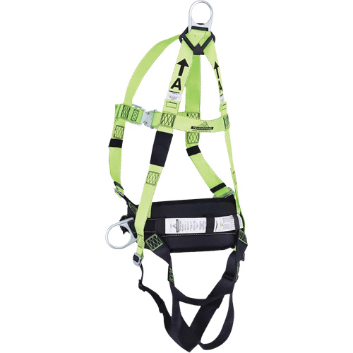 FBH10000L1020-S  Harnais de s&eacute;curit&eacute; s&eacute;rie entrepreneur avec ceinture de positionnement, Certifi&eacute;e CSA, Classe ALP, Petit Solutions industrielles ALPHA