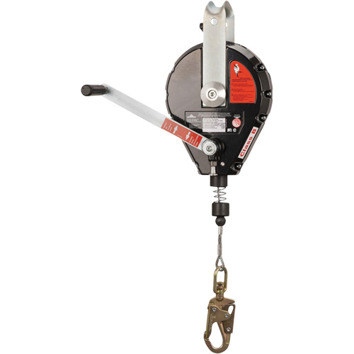 SRL-73303-60 Cable Self-Retracting Lifeline with Recovery, 60', Galvanized Steel, Swivel Solutions industrielles ALPHA