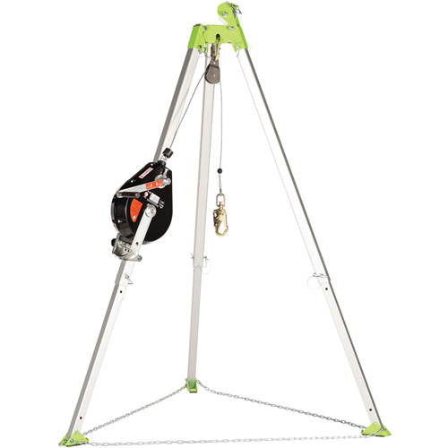 SRL-73303-96 Cable Self-Retracting Lifeline with Recovery, 96', Galvanized Steel, Swivel Solutions industrielles ALPHA