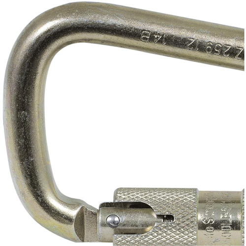 CP-03015-1 Mousqueton zingu&eacute; avec ouverte de portique de 1", Acier Solutions industrielles ALPHA