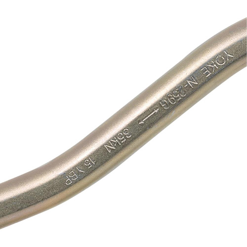 CP-04011-1 Zinc Plated Carabiner with 2" Gate Opening, Steel Solutions industrielles ALPHA