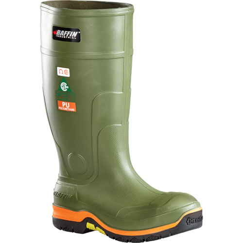 Hercules Men's Safety Boots, Thermal Polyurethane, Aluminum Toe, Size 4, Puncture Resistant Sole Solutions industrielles ALPHA