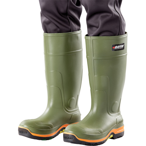 Hercules Men's Safety Boots, Thermal Polyurethane, Aluminum Toe, Size 4, Puncture Resistant Sole Solutions industrielles ALPHA