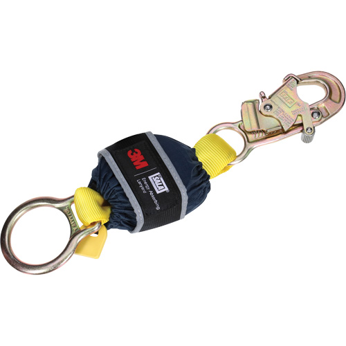 Amortisseur, 1,3', Point d'ancrage &agrave; Anneau en D, Crochet mousqueton aux jambes Solutions industrielles ALPHA