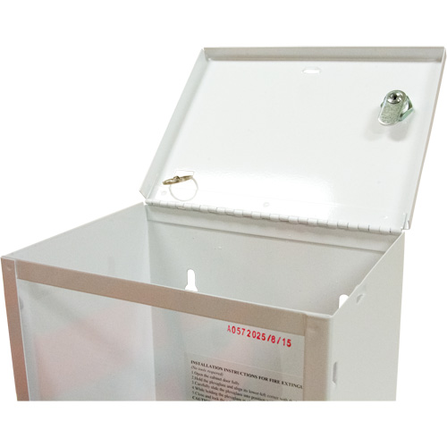 Armoire d'usage l&eacute;ger pour extincteur, 8" la x 22" h x 6" p Solutions industrielles ALPHA