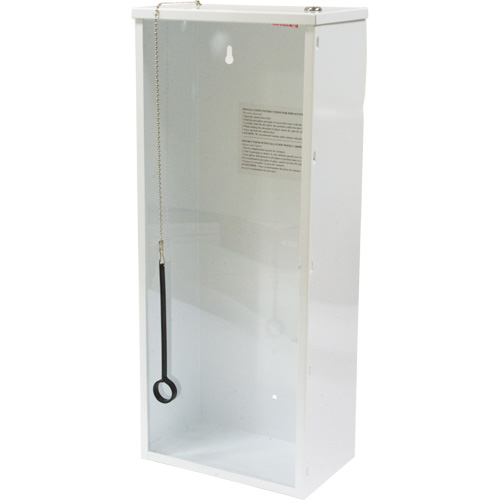 Armoire d'usage l&eacute;ger pour extincteur, 10" la x 24" h x 6" p Solutions industrielles ALPHA