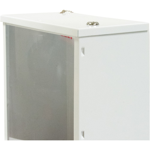 Armoire d'usage l&eacute;ger pour extincteur, 10" la x 24" h x 6" p Solutions industrielles ALPHA