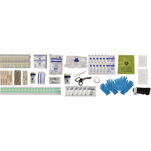 Shield First Aid Kit, Meets/Exceeds CSA Z1220-24 Type 2 Low-Risk Environment, Small (2-25 Workers) Solutions industrielles ALPHA