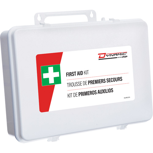 Dynamic First Aid Kit, Meets/Exceeds CSA Z1220-24 Type 3 High-Risk Environment, Small (2-25 Workers) Solutions industrielles ALPHA