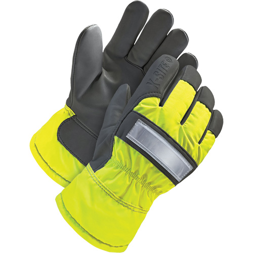 High-Visbility Fitter's Glove, Large, Grain Goatskin Palm, Thinsulate Inner Lining Solutions industrielles ALPHA