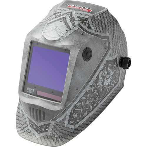 VIKING 3350 Medieval&reg; Welding Helmet, 3.74" L x 3.34" W View Area, 5 - 13 Shade Range Solutions industrielles ALPHA
