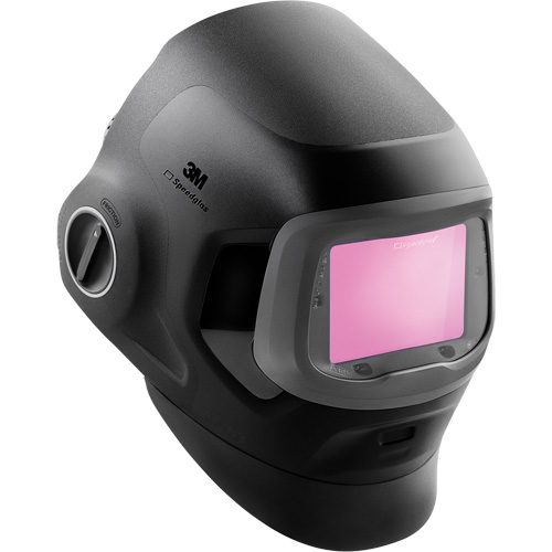 Speedglas G5-03 Pro Black Fixed Front Welding Helmet, 2.8" L x 4.3" W View Area, 2.5/5/8-13 Shade Range, Black Solutions industrielles ALPHA