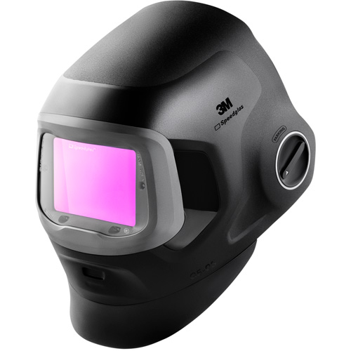 Speedglas G5-03 Pro Black Fixed Front Welding Helmet, 2.8" L x 4.3" W View Area, 2.5/5/8-13 Shade Range, Black Solutions industrielles ALPHA