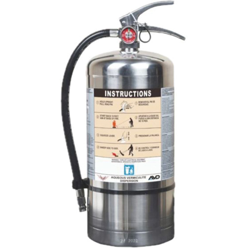 Fire Extinguisher for Lithium-ion Battery Fire Protection, AVD, 6 L Capacity Solutions industrielles ALPHA