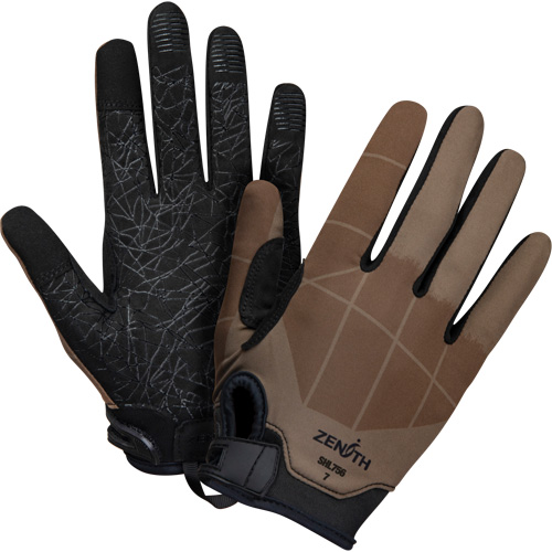 Flexible Utility Gloves, Synthetic Palm, Size Small Solutions industrielles ALPHA