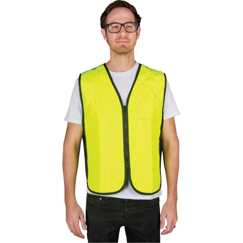 Evaporative Cooling Vest, Medium, High Visibility Lime-Yellow Solutions industrielles ALPHA