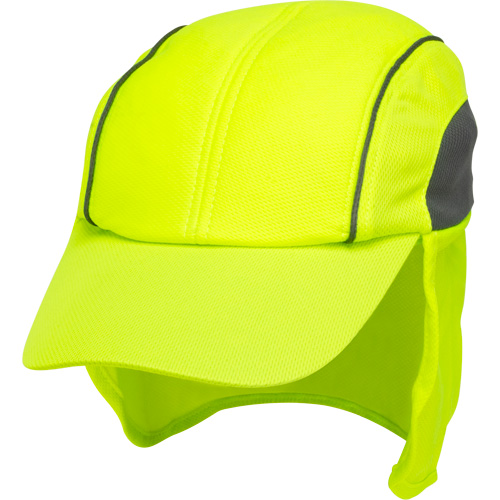 Cooling Hat with Neck Shade, Hi-Vis Lime Solutions industrielles ALPHA