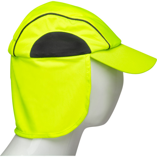 Cooling Hat with Neck Shade, Hi-Vis Lime Solutions industrielles ALPHA