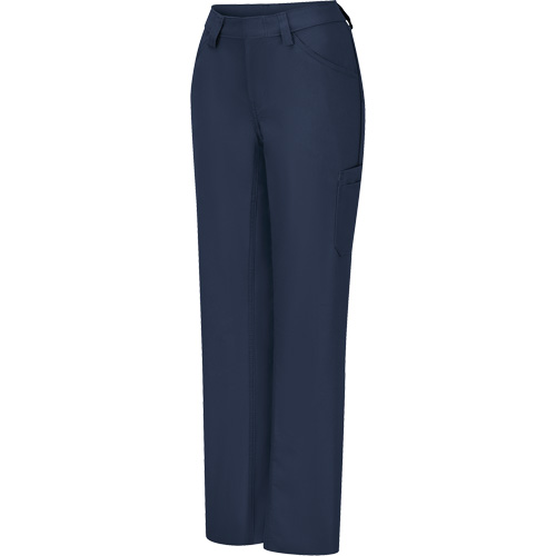 Pantalons de travail l&eacute;gers, Bleu marin, Taille 10, Entrejambe 34 Solutions industrielles ALPHA