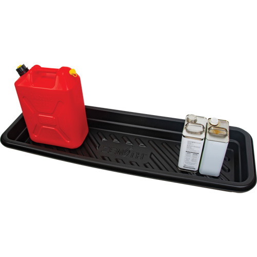 Spill Tray, 12" L x 48" W x 4.5" H, 12 US gal. Spill Capacity Solutions industrielles ALPHA