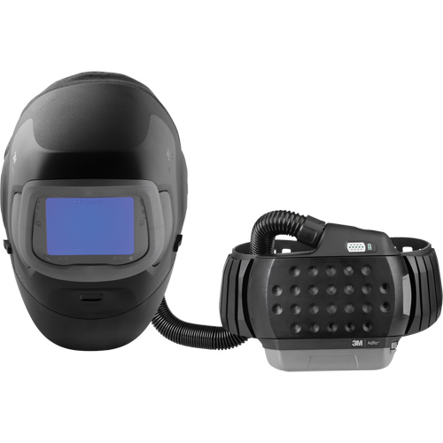 Casque de soudage Speedglas G5-03 Pro-Air avec syst&egrave;me de respirateur d'&eacute;puration d'air propuls&eacute; Adflo — filtre autoassombrissant TW, Masque de soudage, Pile Lithium-ion Solutions industrielles ALPHA