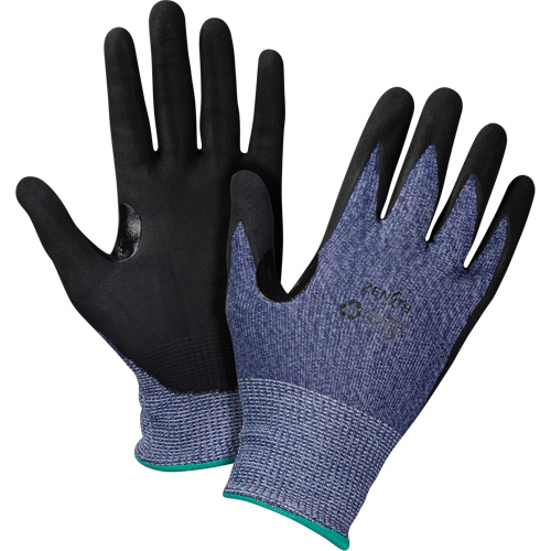 Gants r&eacute;sistant &agrave; la coupe, Taille Grand, Calibre 15, Rev&ecirc;tement Mousse de nitrile, Enveloppe en PEHP, ASTM ANSI niveau A3 Solutions industrielles ALPHA