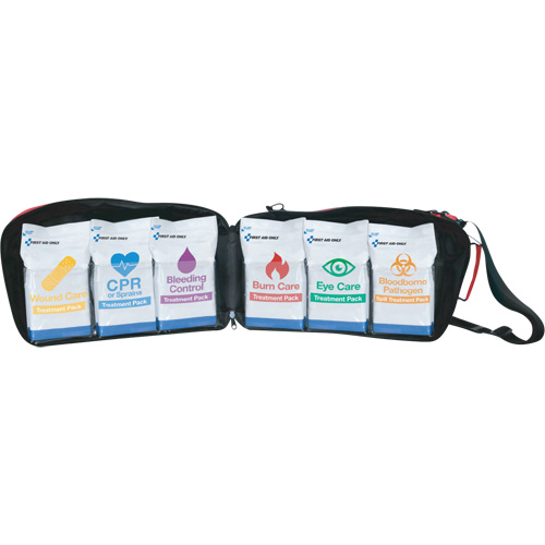 Trousse de premiers soins pour intervention d'urgence, Sac en nylon Solutions industrielles ALPHA