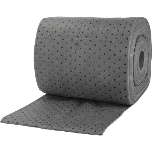 Bonded Sorbent Rolls, Mediumweight, 150' L x 15" W, 8 gal. Absorbancy Solutions industrielles ALPHA