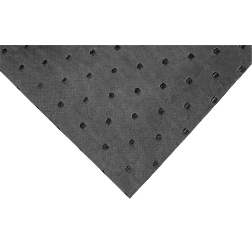 Bonded Sorbent Rolls, Heavyweight, 150' L x 30" W, 20 gal. Absorbancy Solutions industrielles ALPHA